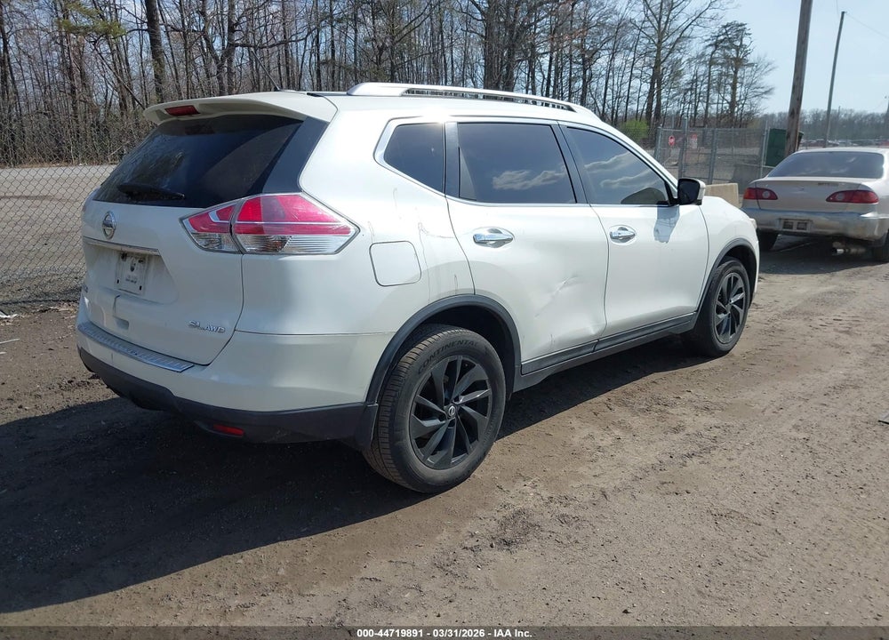 2016 NISSAN ROGUE SL VIN: 5N1AT2MV9GC861291