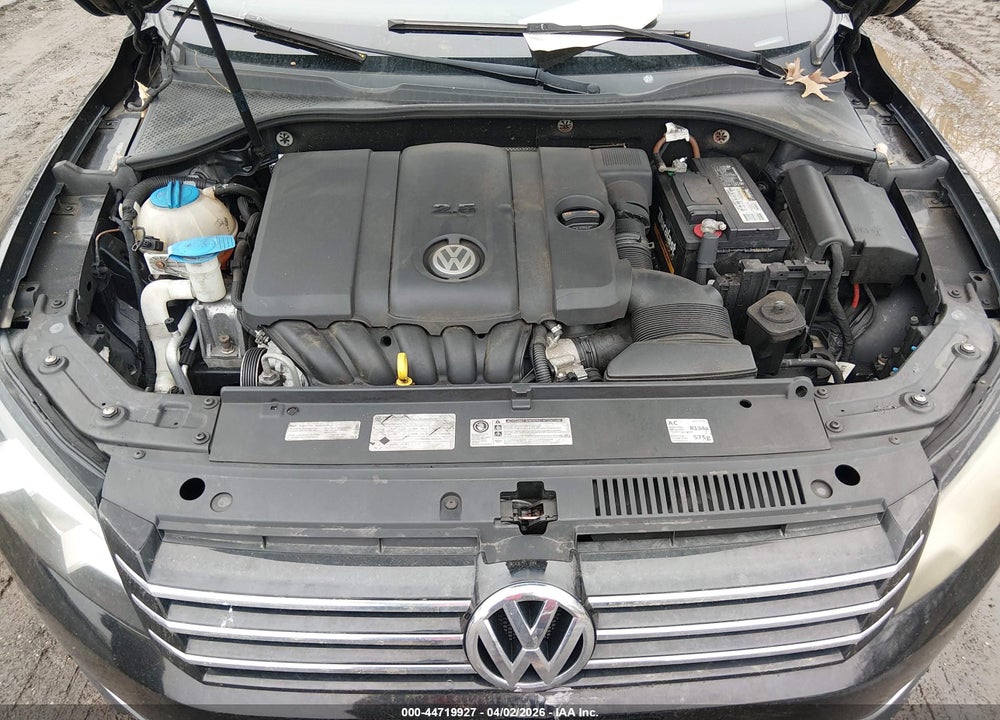 2013 VOLKSWAGEN PASSAT 2.5L WOLFSBURG EDITION VIN: 1VWAP7A35DC148714