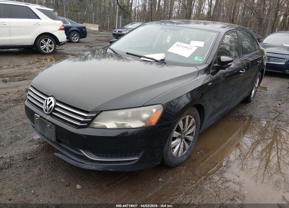 2013 VOLKSWAGEN PASSAT 2.5L WOLFSBURG EDITION VIN: 1VWAP7A35DC148714