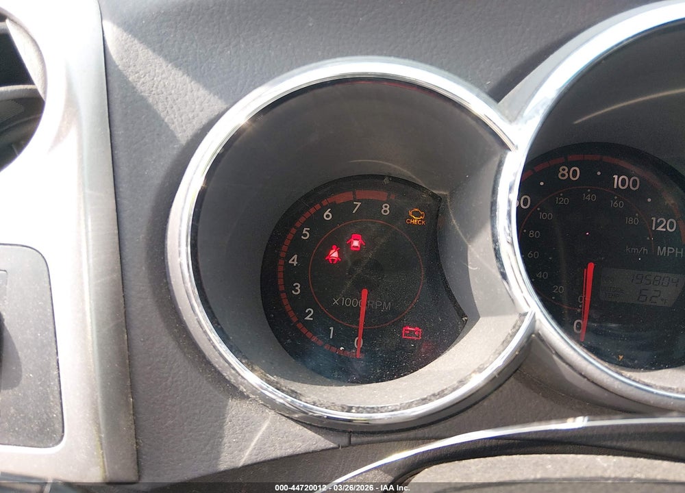 2005 PONTIAC VIBE VIN: 5Y2SL63845Z458907