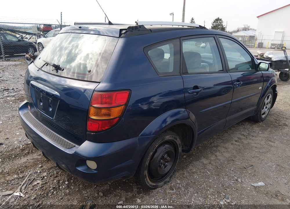 2005 PONTIAC VIBE VIN: 5Y2SL63845Z458907