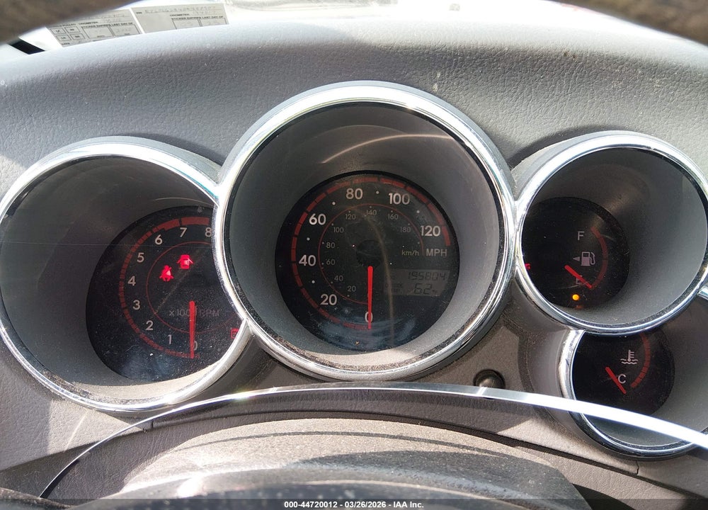 2005 PONTIAC VIBE VIN: 5Y2SL63845Z458907