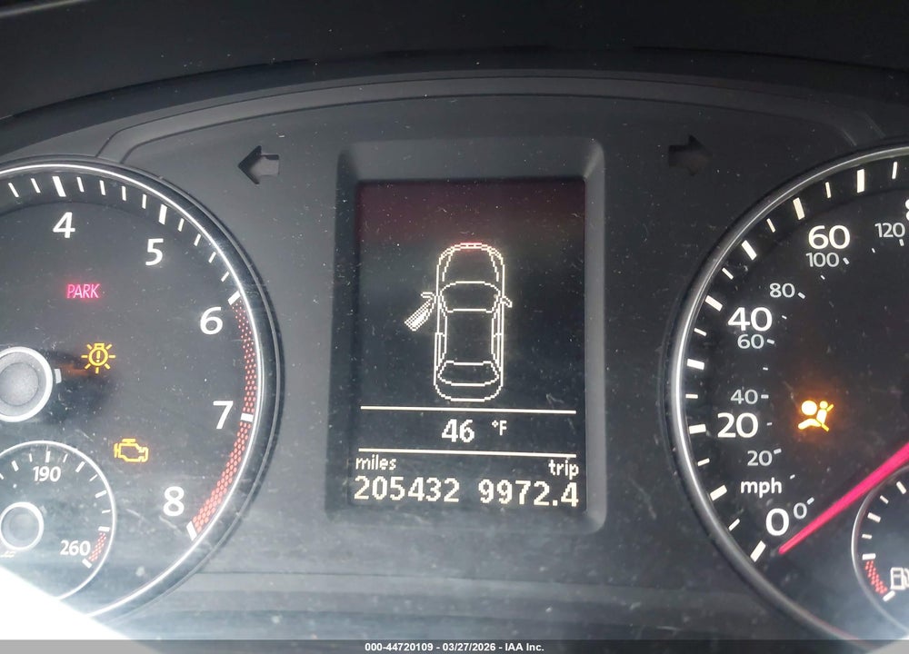 2012 VOLKSWAGEN PASSAT 2.5L SE VIN: 1VWBP7A36CC041626
