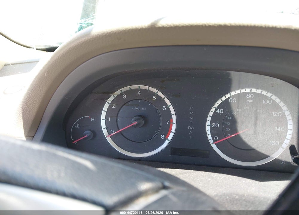 2009 HONDA ACCORD 2.4 LX-P VIN: 1HGCP26429A008110