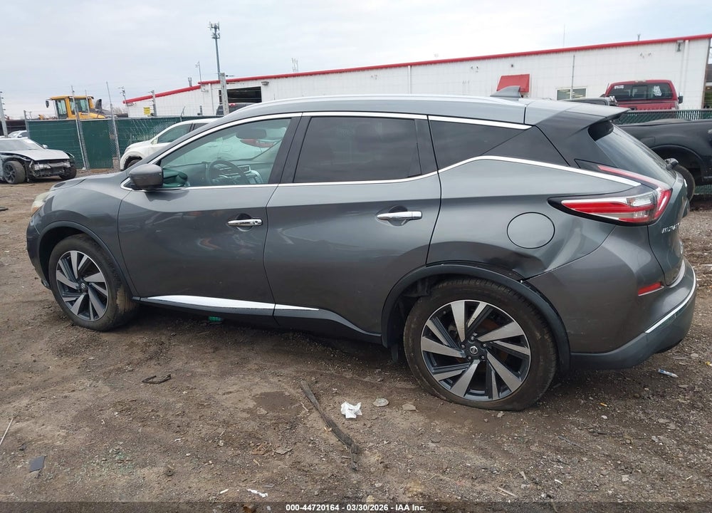 2017 NISSAN MURANO PLATINUM VIN: 5N1AZ2MH2HN189234