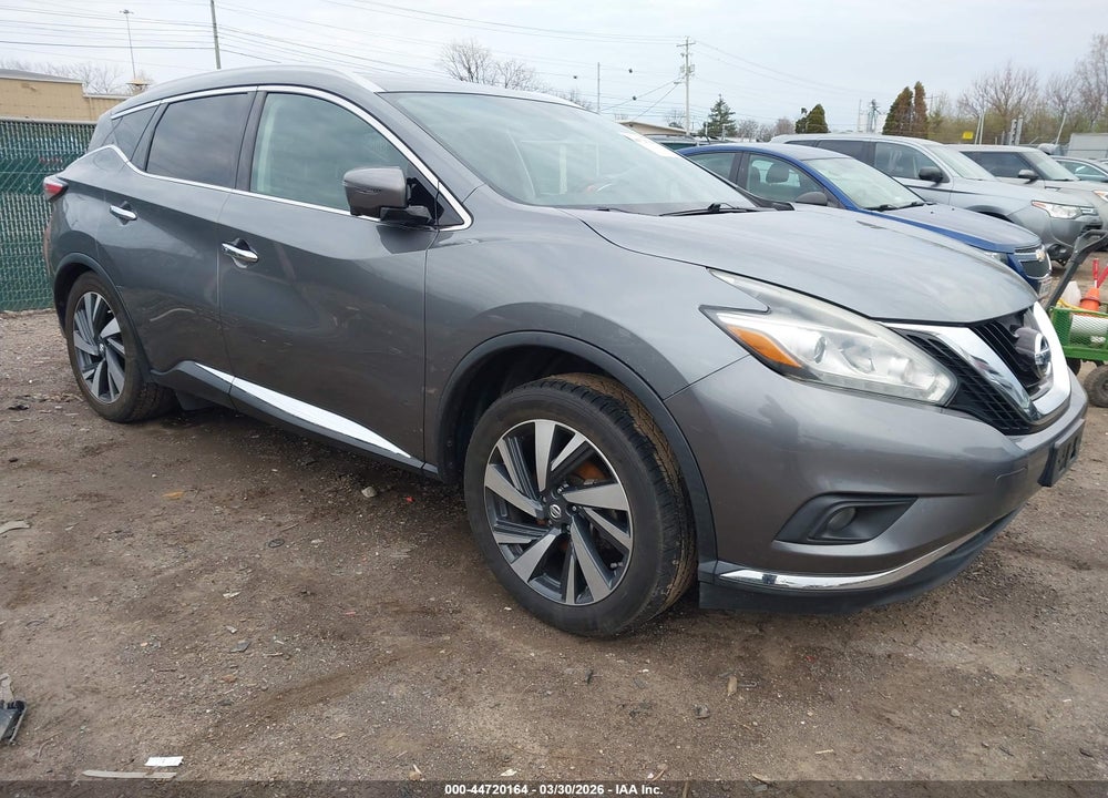 2017 NISSAN MURANO PLATINUM VIN: 5N1AZ2MH2HN189234