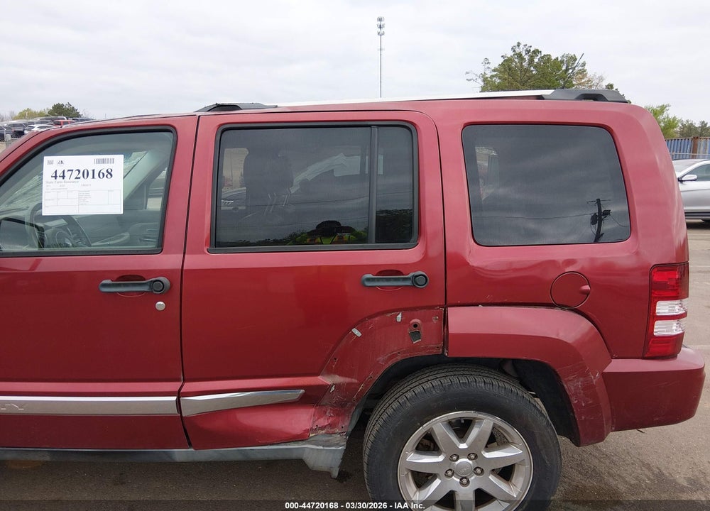 2011 JEEP LIBERTY LIMITED EDITION VIN: 1J4PP5GK4BW509789