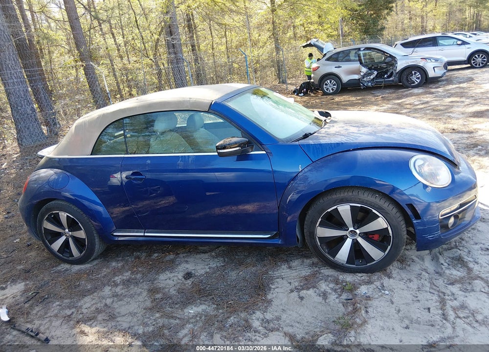 2013 VOLKSWAGEN BEETLE 2.0T VIN: 3VW7T7AT1DM829554