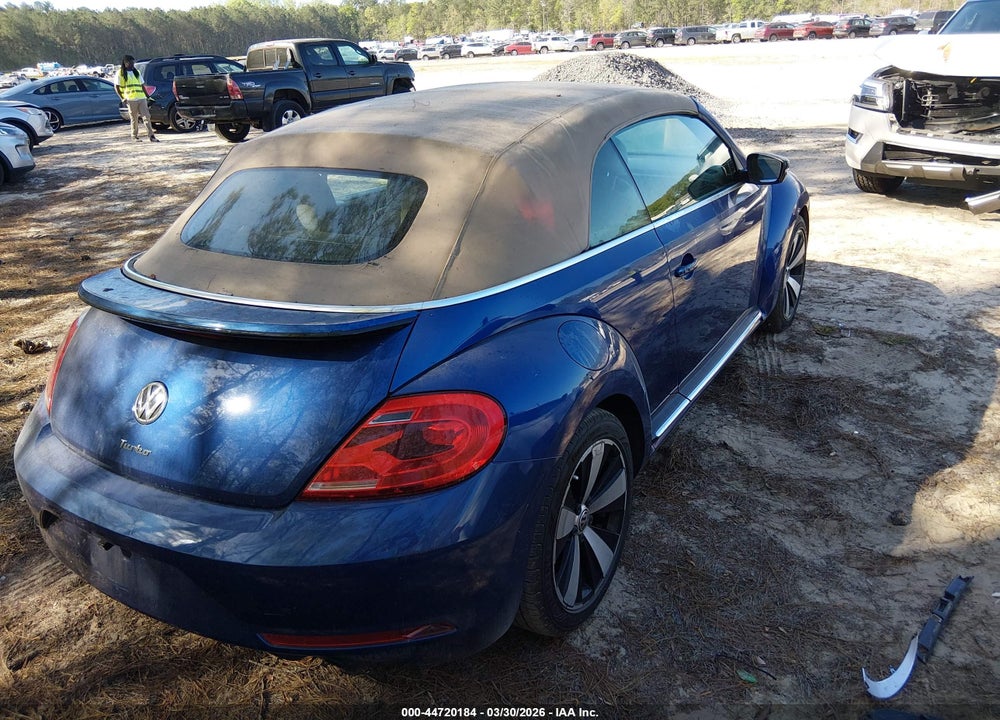 2013 VOLKSWAGEN BEETLE 2.0T VIN: 3VW7T7AT1DM829554
