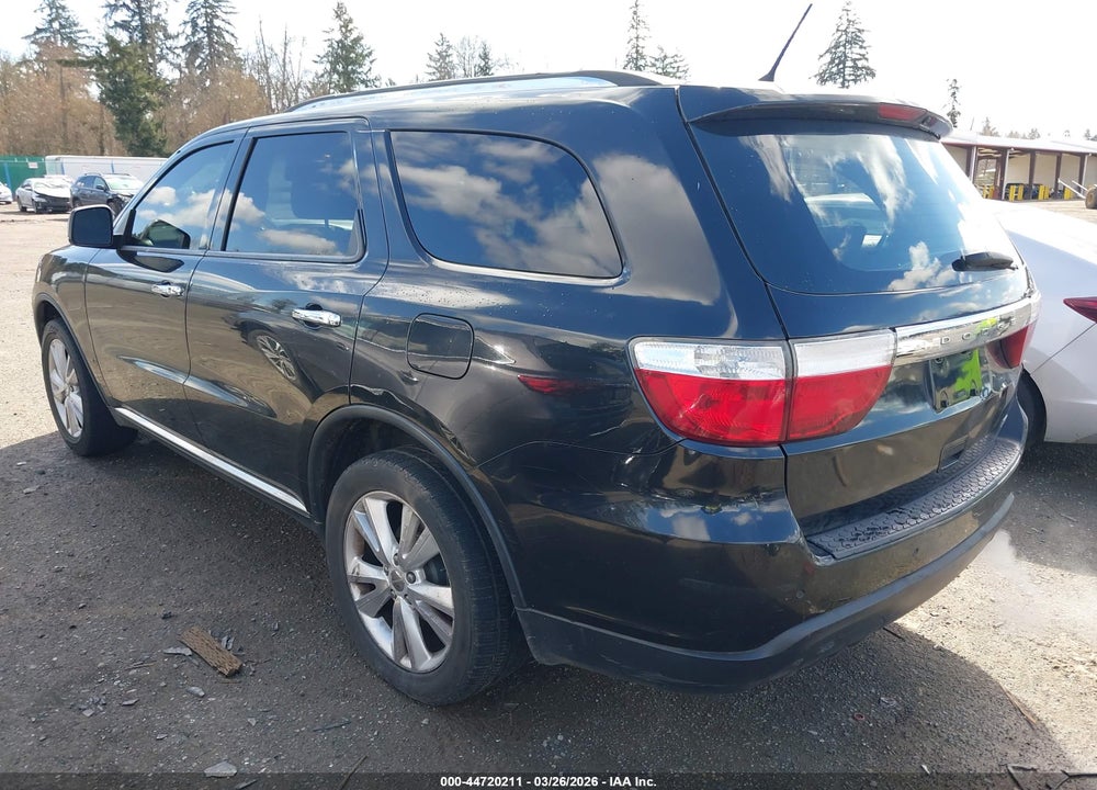 2013 DODGE DURANGO CREW PLUS VIN: 1C4RDJDG6DC671086
