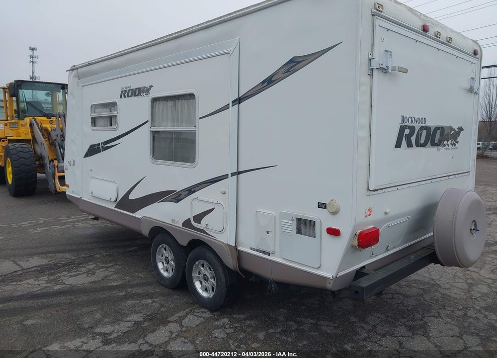 2008 FOREST RIVER ROO VIN: 4X4TRLW278D100382