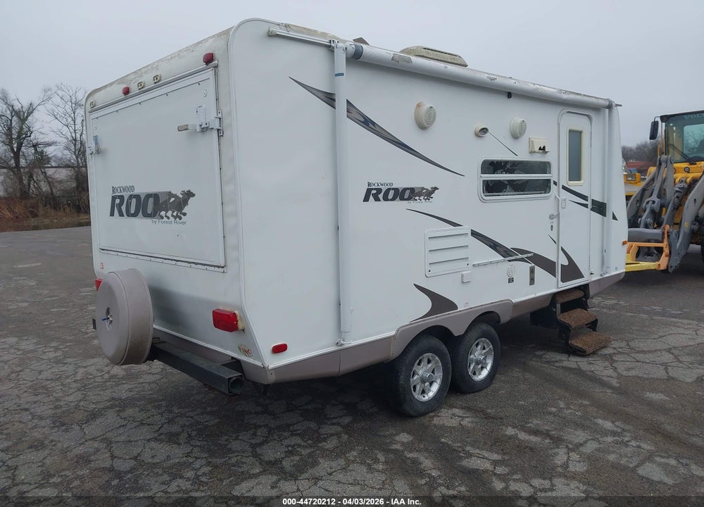 2008 FOREST RIVER ROO VIN: 4X4TRLW278D100382