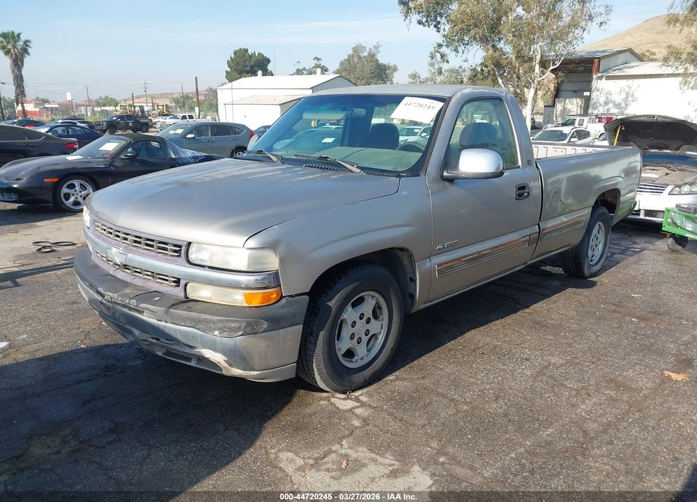 2000 CHEVROLET SILVERADO 1500 LS VIN: 1GCEC14T8YE289781
