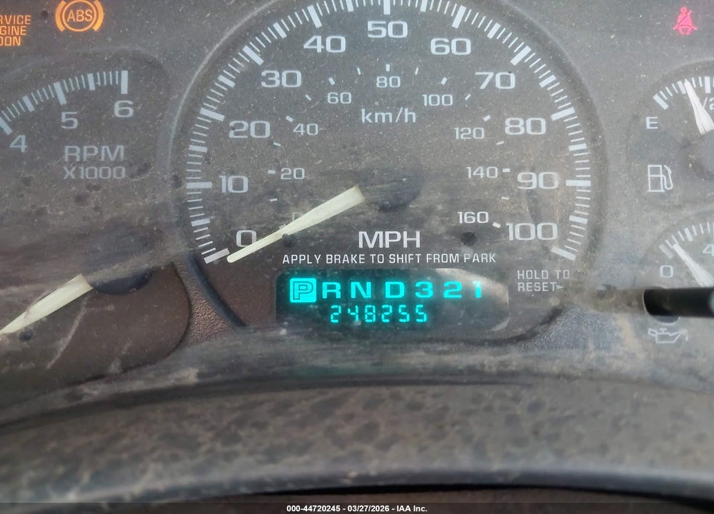 2000 CHEVROLET SILVERADO 1500 LS VIN: 1GCEC14T8YE289781