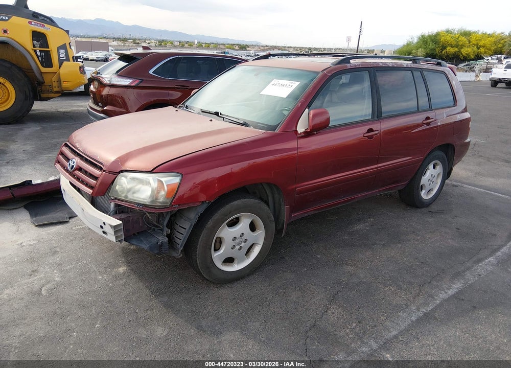 2005 TOYOTA HIGHLANDER LIMITED V6 VIN: JTEDP21A550068555