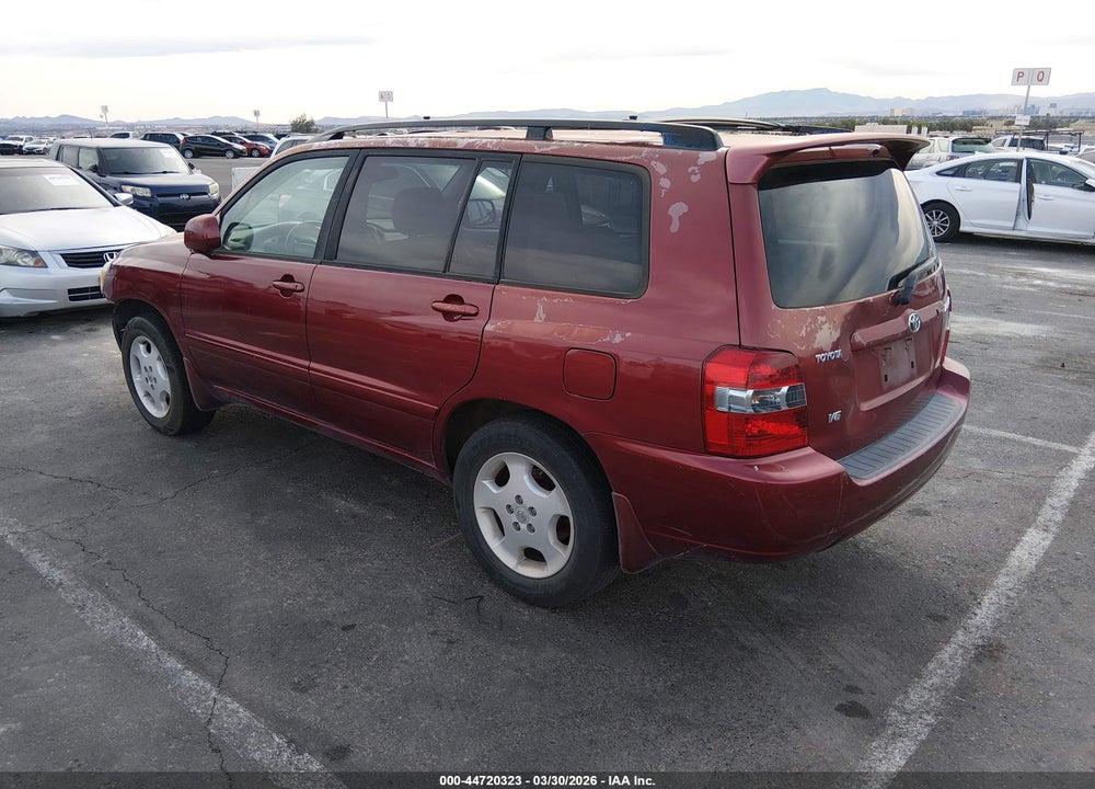 2005 TOYOTA HIGHLANDER LIMITED V6 VIN: JTEDP21A550068555