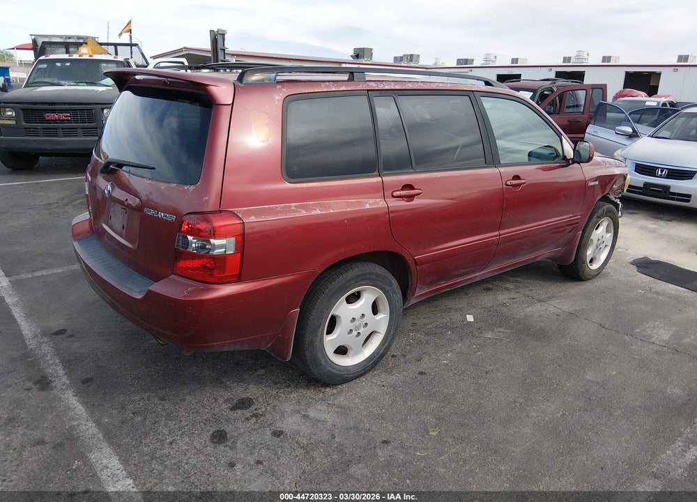 2005 TOYOTA HIGHLANDER LIMITED V6 VIN: JTEDP21A550068555