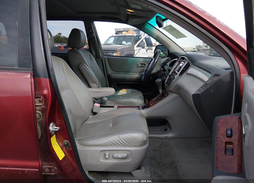 2005 TOYOTA HIGHLANDER LIMITED V6 VIN: JTEDP21A550068555