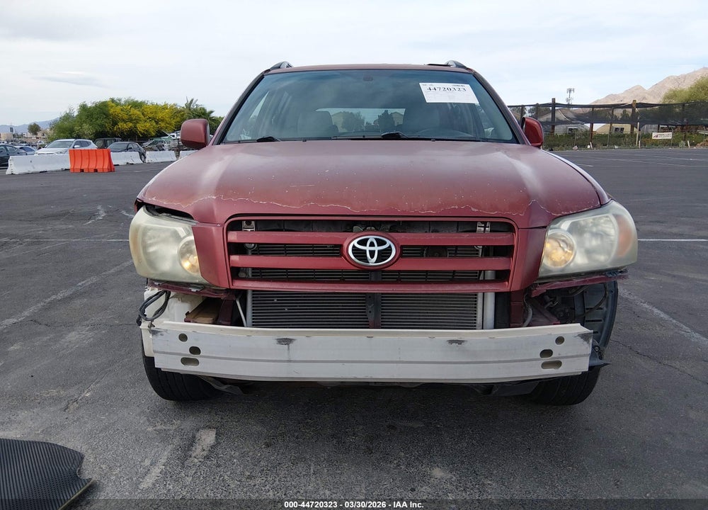 2005 TOYOTA HIGHLANDER LIMITED V6 VIN: JTEDP21A550068555