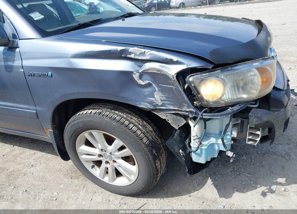 2007 TOYOTA HIGHLANDER HYBRID LIMITED V6 VIN: JTEEW21A370048444