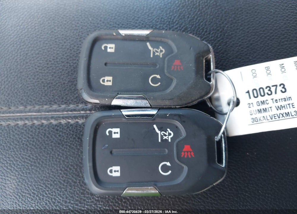 2021 GMC TERRAIN AWD SLT VIN: 3GKALVEVXML387327