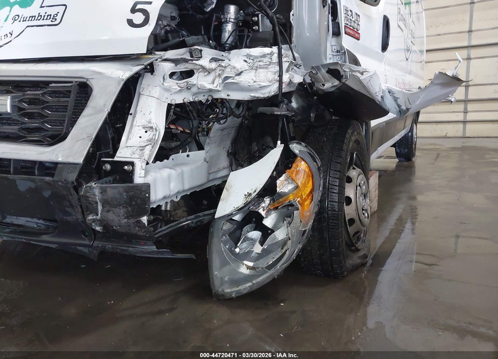 2019 RAM PROMASTER 2500 HIGH ROOF 159 WB VIN: 3C6TRVDG8KE516177