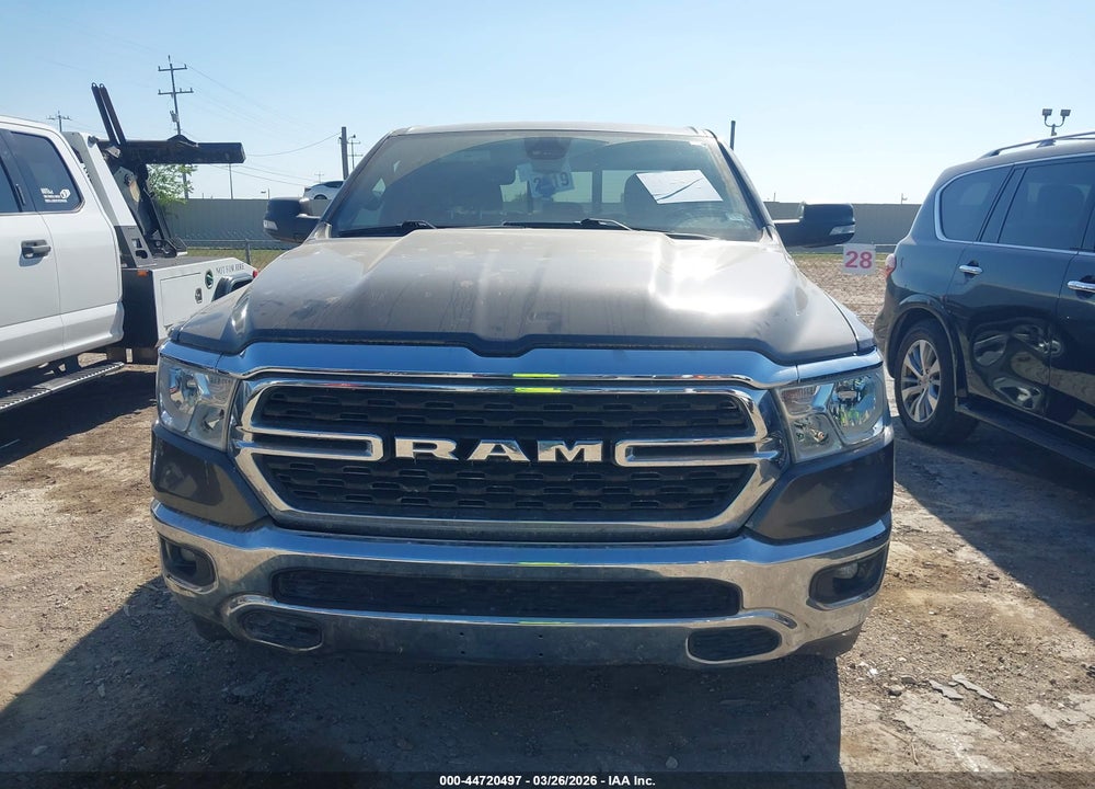 2022 RAM 1500 VIN: 1C6RREBT5NN125451