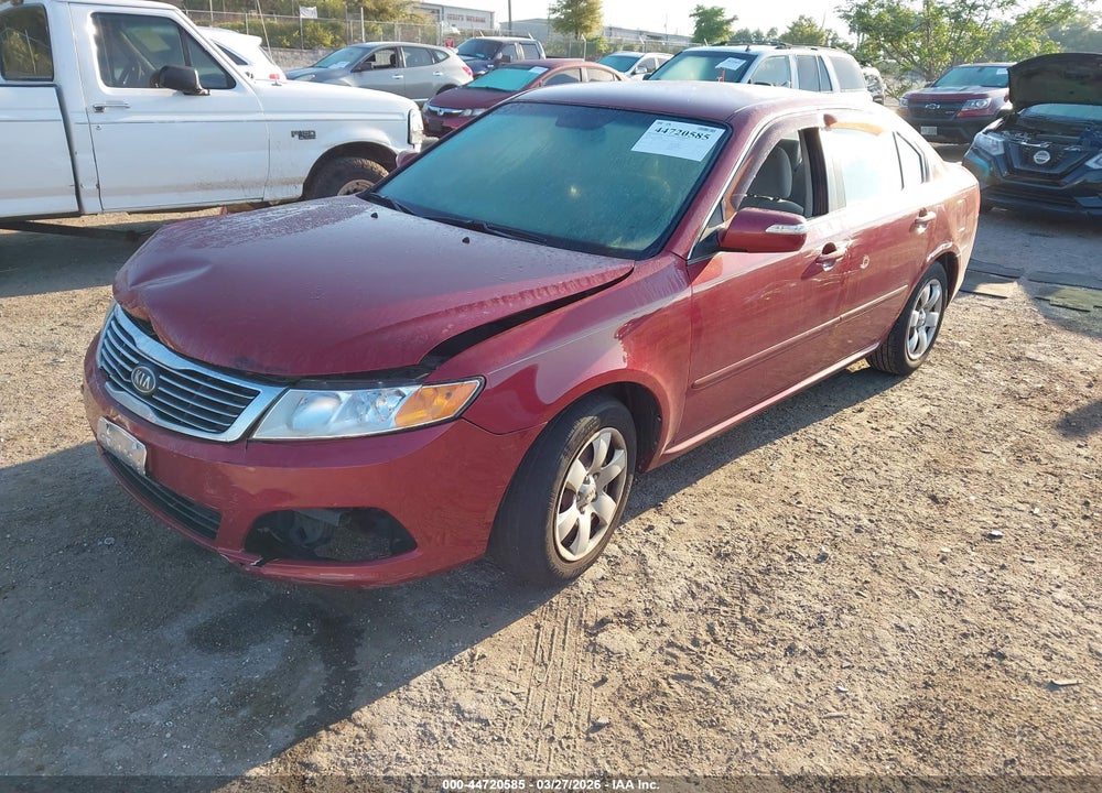 2009 KIA OPTIMA LX VIN: KNAGE228395304483
