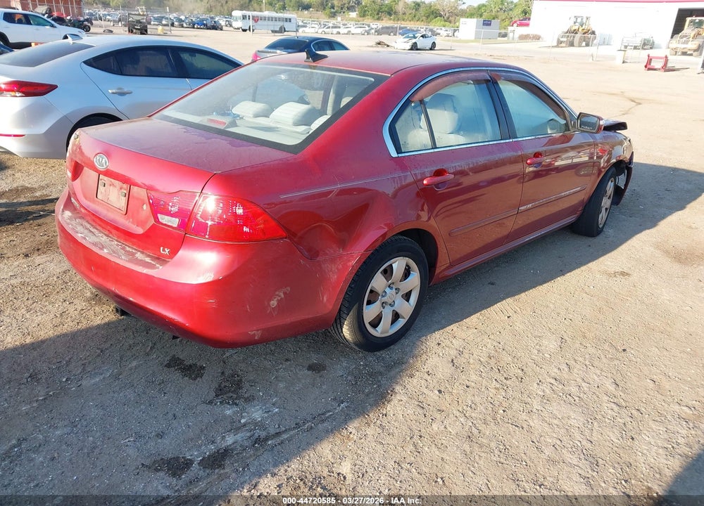 2009 KIA OPTIMA LX VIN: KNAGE228395304483