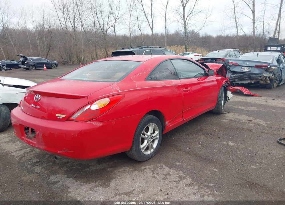 2004 TOYOTA CAMRY SOLARA SE VIN: 4T1CE38P24U883417