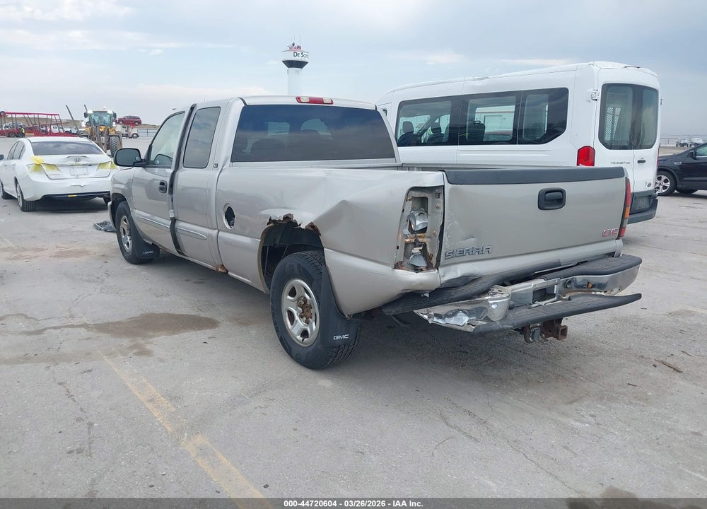 2004 GMC SIERRA 1500 SLE VIN: 2GTEC19T541280542