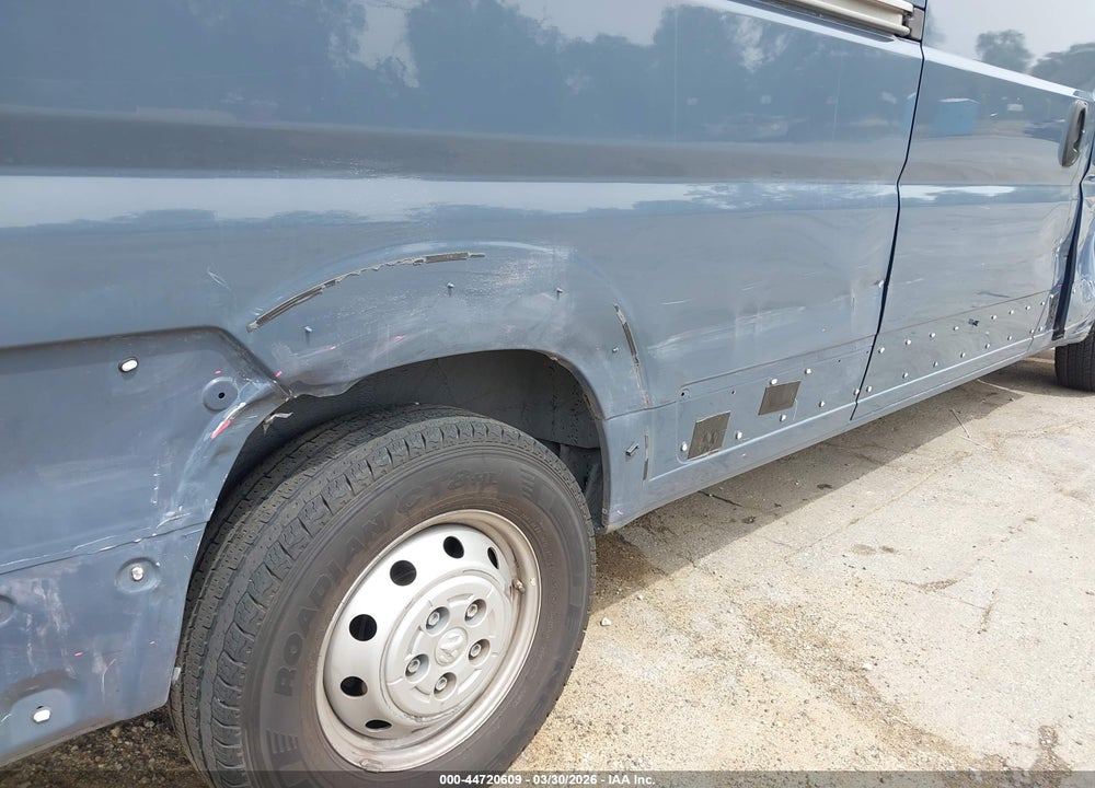 2022 RAM PROMASTER 3500 CARGO VAN HIGH ROOF 159 WB EXT VIN: 3C6MRVJG2NE136264