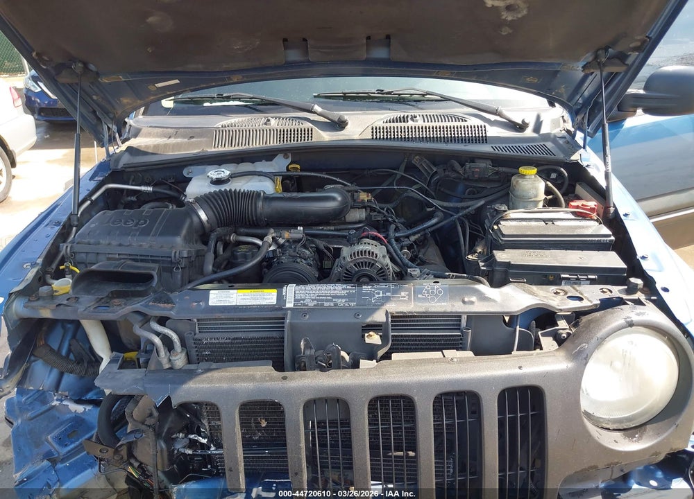 2004 JEEP LIBERTY SPORT VIN: 1J4GL48K54W268512