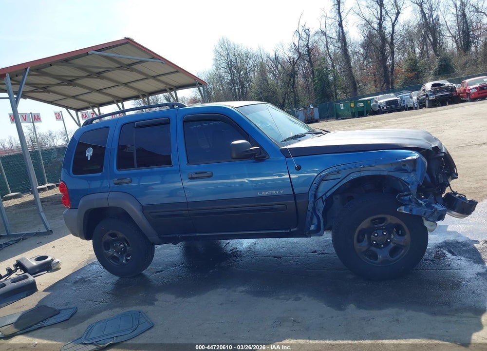 2004 JEEP LIBERTY SPORT VIN: 1J4GL48K54W268512