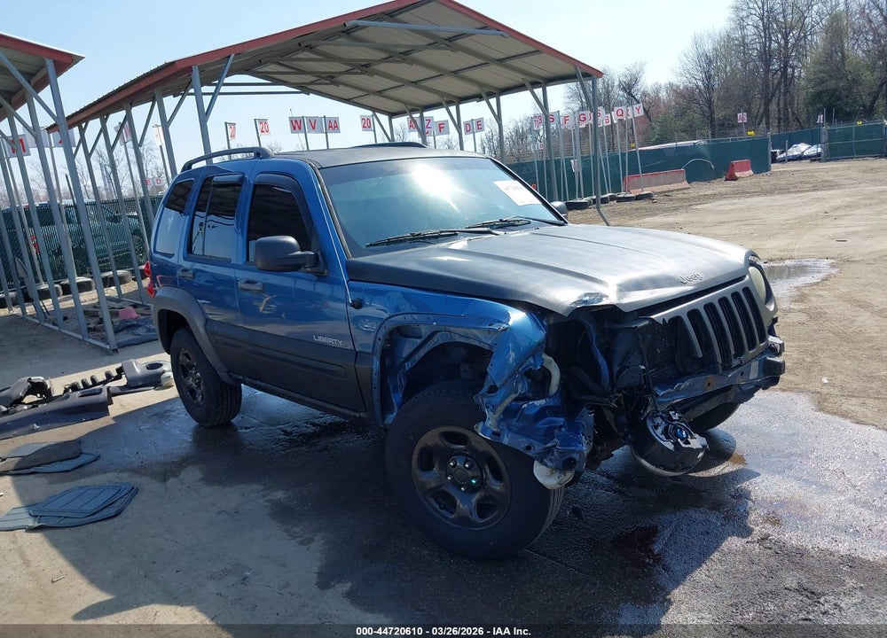 2004 JEEP LIBERTY SPORT VIN: 1J4GL48K54W268512