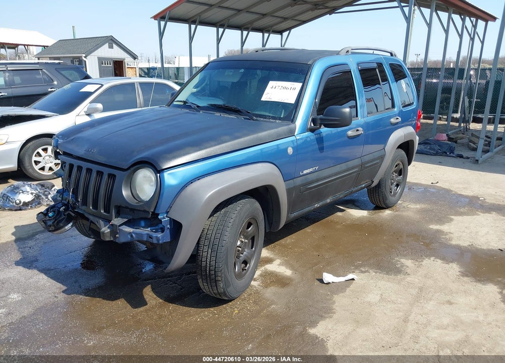 2004 JEEP LIBERTY SPORT VIN: 1J4GL48K54W268512
