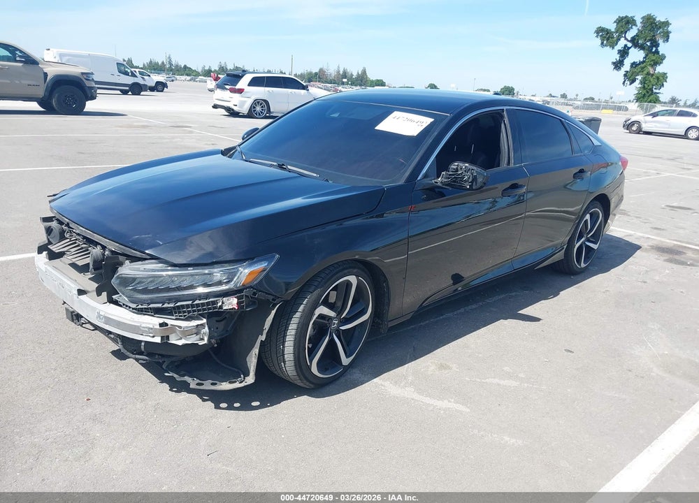 2022 HONDA ACCORD SPORT VIN: 1HGCV1F30NA040247