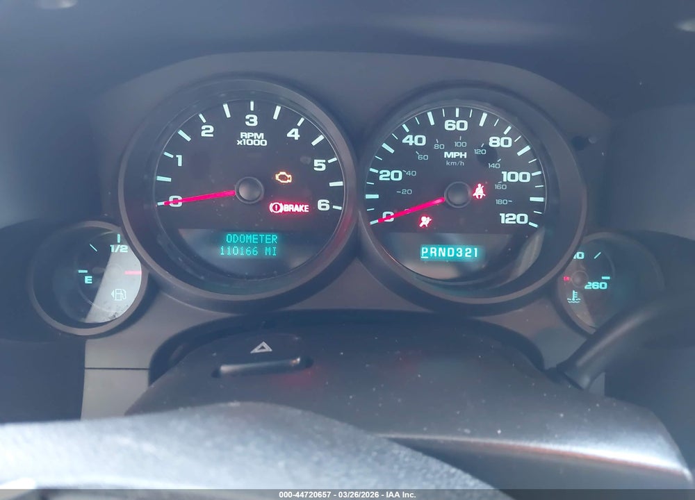2013 CHEVROLET SILVERADO 1500 WORK TRUCK VIN: 1GCNCPEX1DZ392323