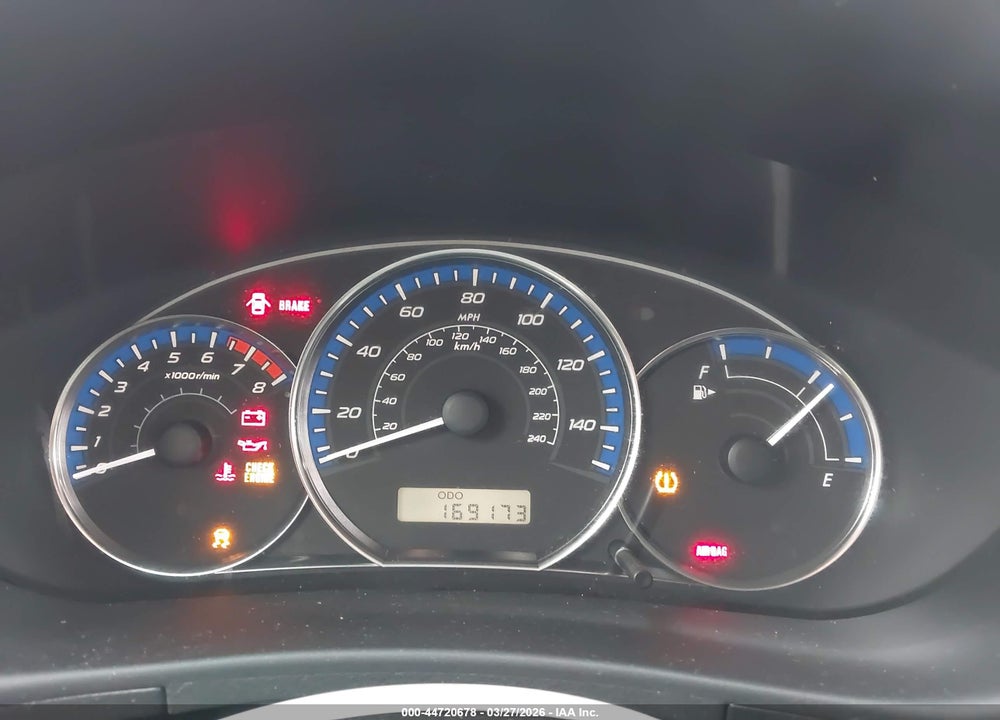 2011 SUBARU FORESTER 2 VIN: JF2SHADC9BG708285
