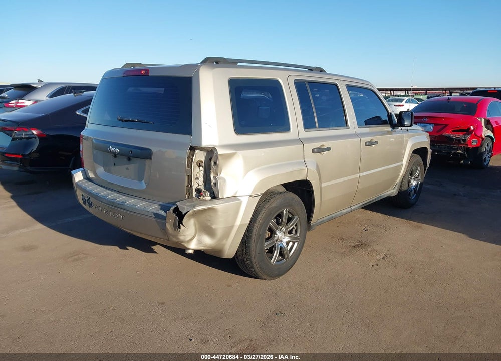 2009 JEEP PATRIOT SPORT VIN: 1J4FT28A29D140433