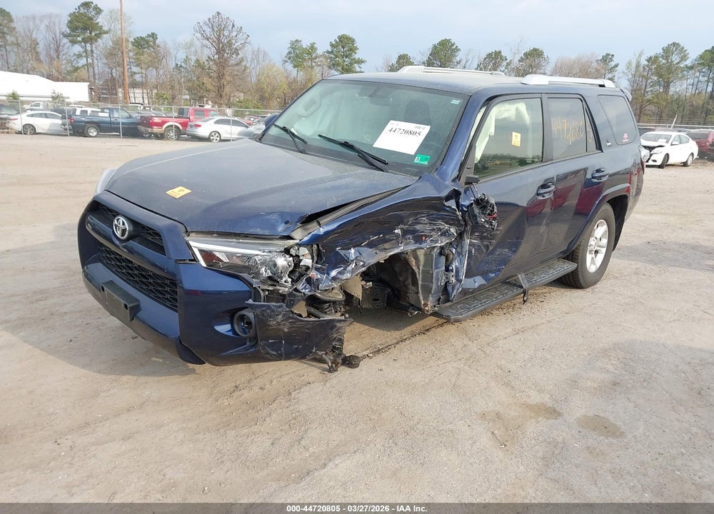 2018 TOYOTA 4RUNNER SR5 VIN: JTEBU5JR6J5527001