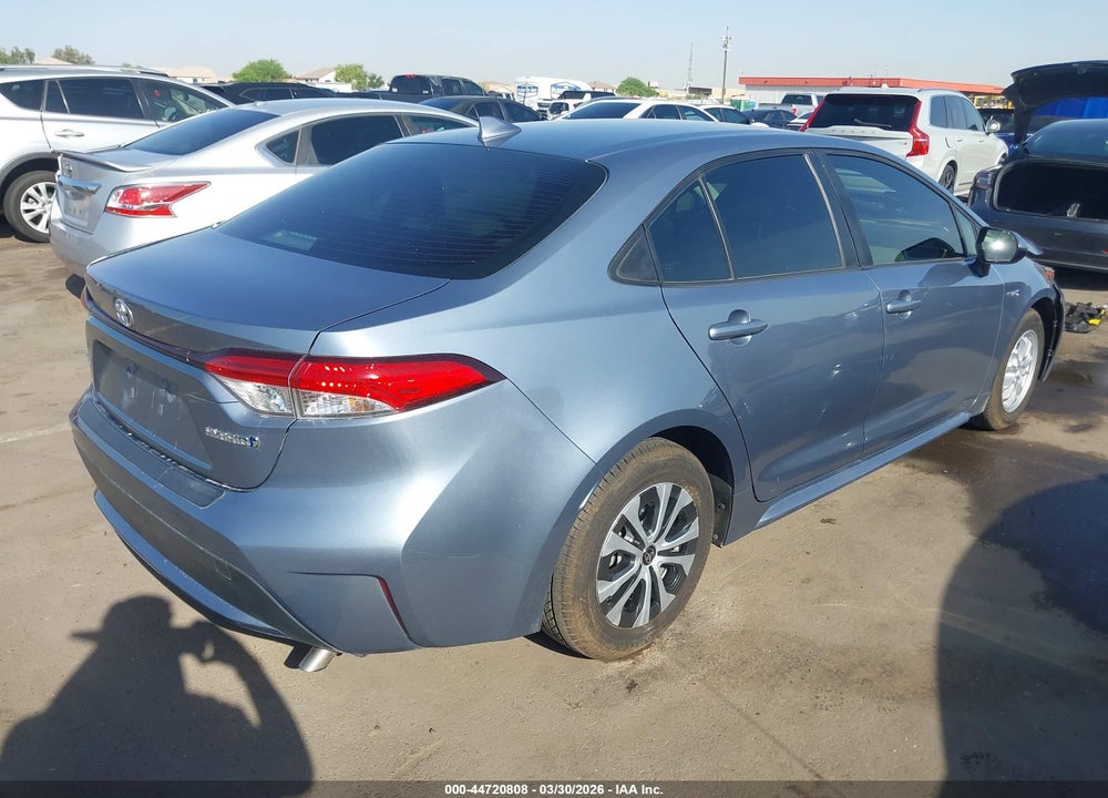 2021 TOYOTA COROLLA HYBRID LE VIN: JTDEAMDE8MJ024269