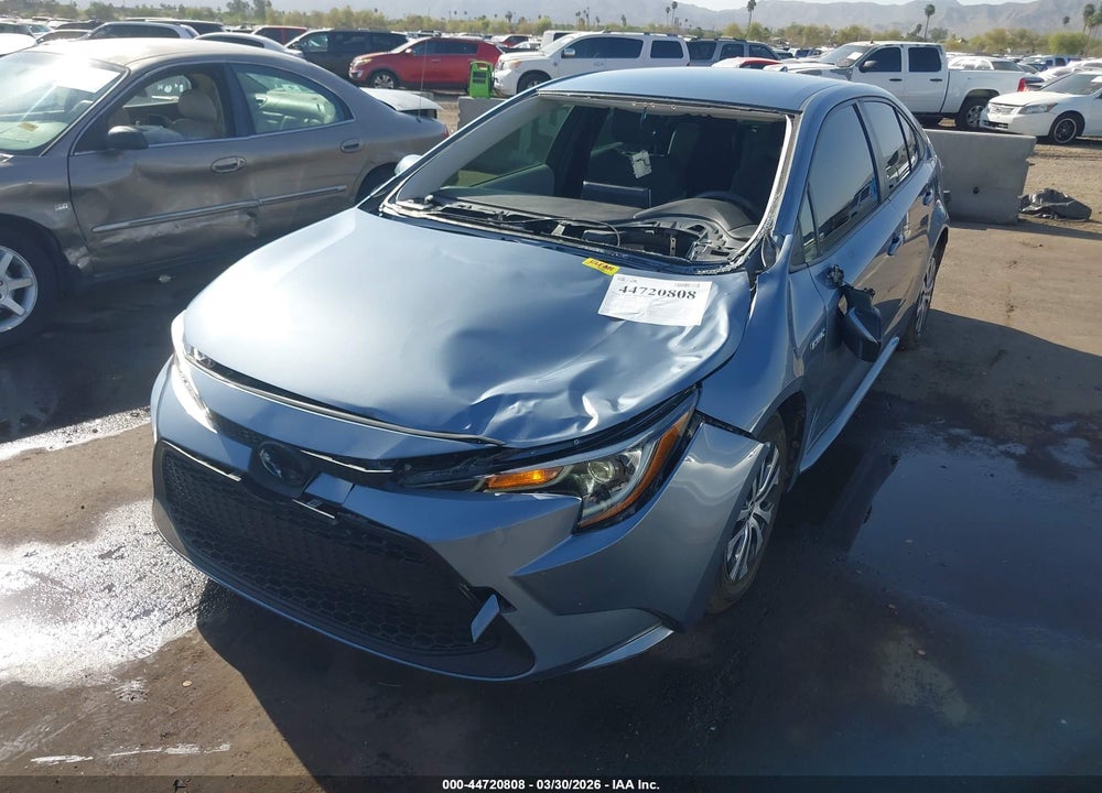 2021 TOYOTA COROLLA HYBRID LE VIN: JTDEAMDE8MJ024269