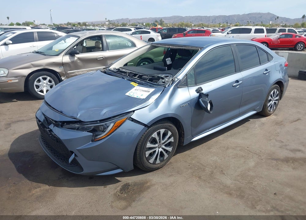 2021 TOYOTA COROLLA HYBRID LE VIN: JTDEAMDE8MJ024269