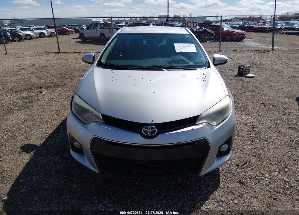 2014 TOYOTA COROLLA S PLUS VIN: 2T1BURHE7EC137614