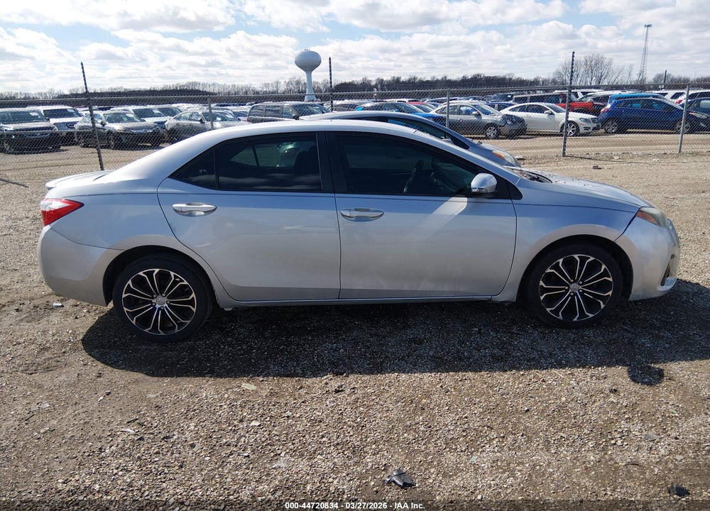 2014 TOYOTA COROLLA S PLUS VIN: 2T1BURHE7EC137614