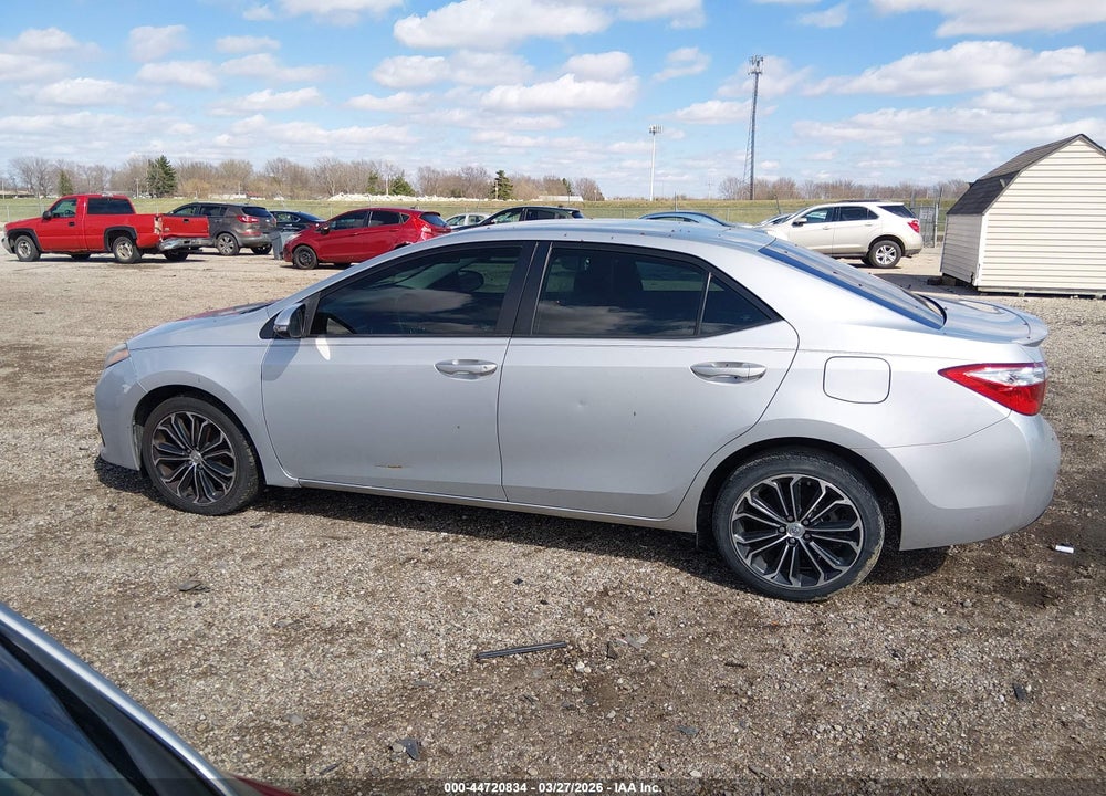 2014 TOYOTA COROLLA S PLUS VIN: 2T1BURHE7EC137614