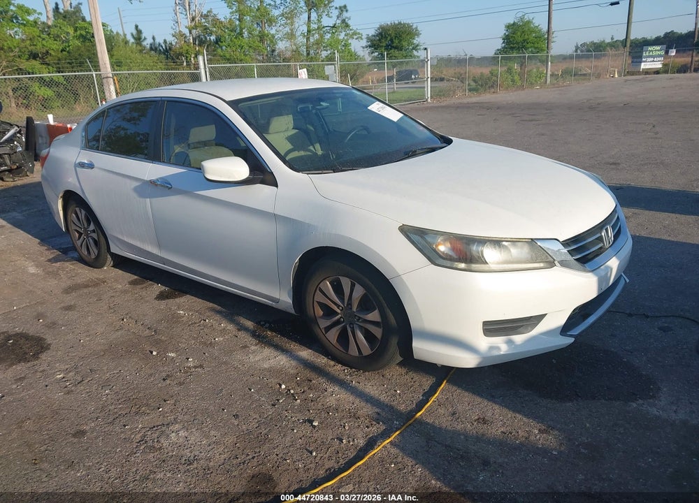 2013 HONDA ACCORD LX VIN: 1HGCR2F37DA165643