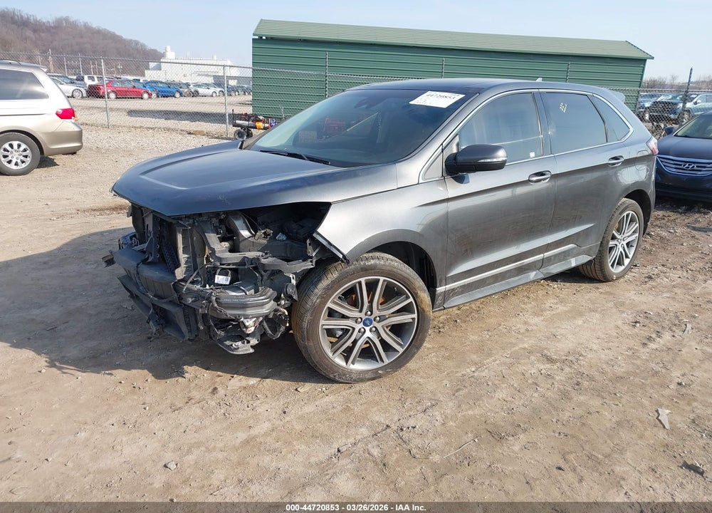 2019 FORD EDGE TITANIUM VIN: 2FMPK3K94KBB12982