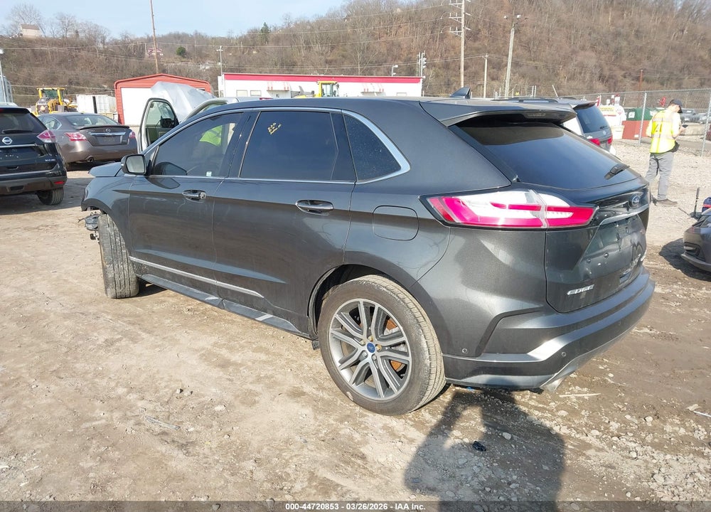2019 FORD EDGE TITANIUM VIN: 2FMPK3K94KBB12982